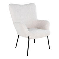 SESSEL weiß - Weiß, Holzwerkstoff (70/98/79cm) - ebuy24