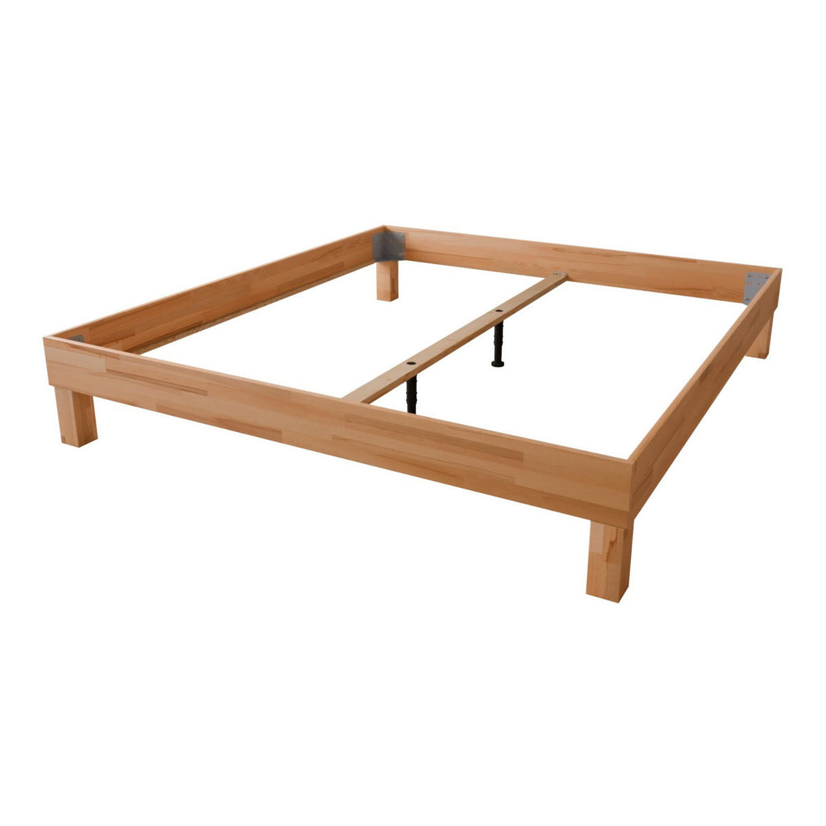 FUTONBETT 180/200 cm aus Kernbuche - Braun, Holz (180/200cm) - MeinMassivholz