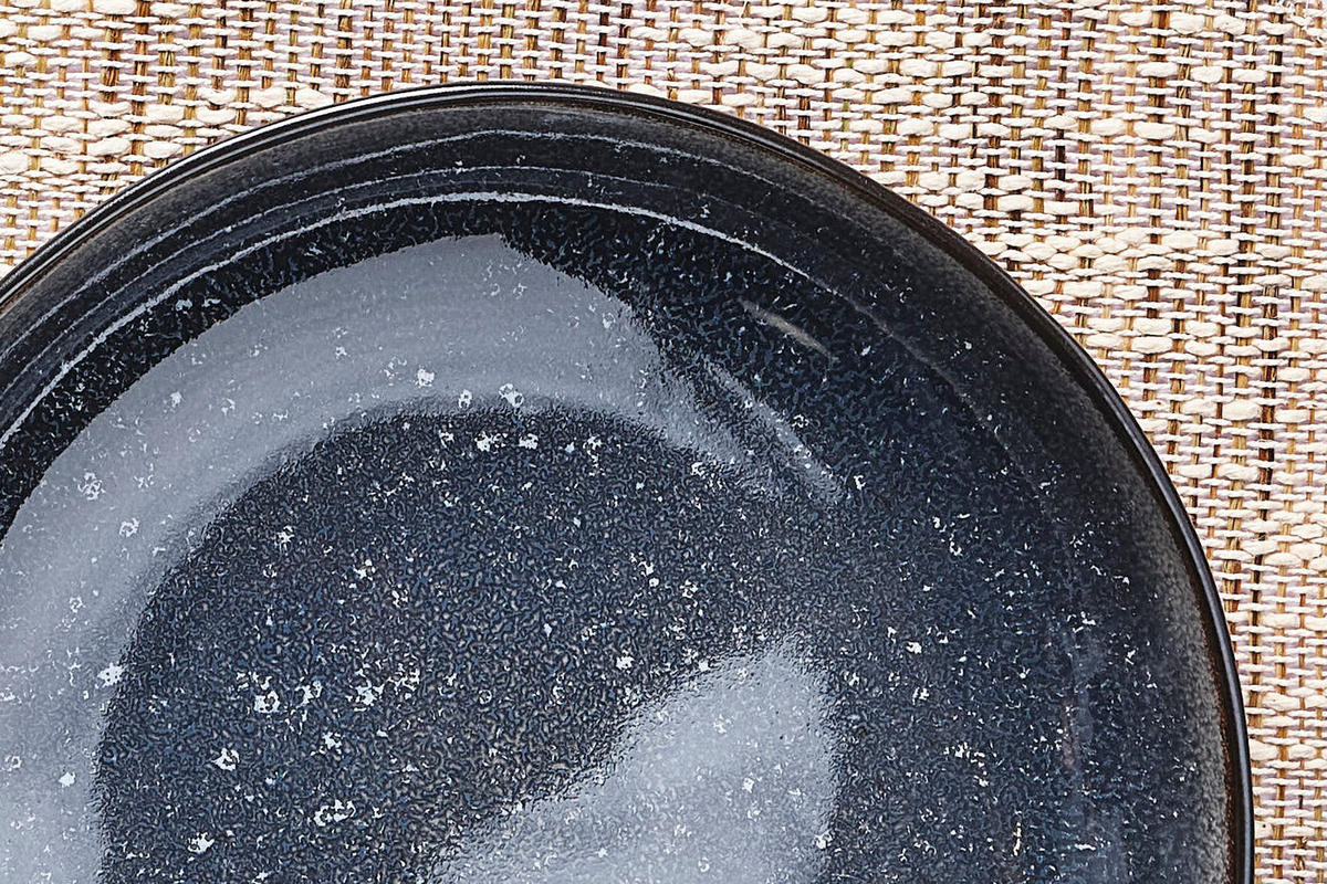 SUPPENTELLER Iris Ø22,5cm - 6er-Set - Nachtblau - Blau, Keramik (22.5cm) - Björn