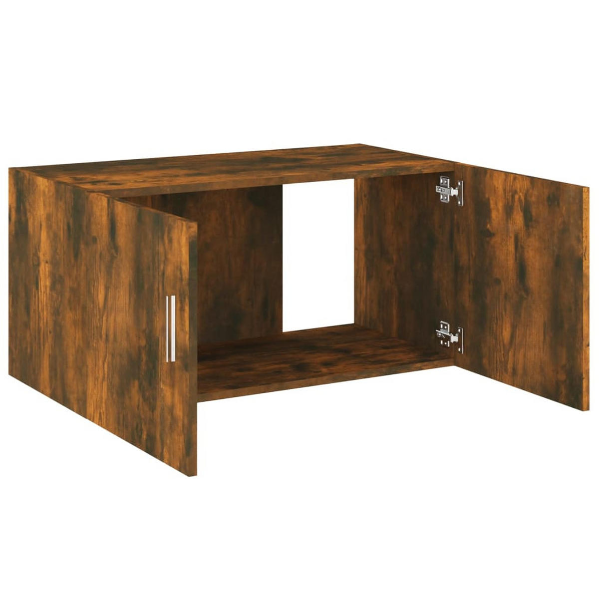 WANDSCHRANK Räuchereiche 80/39/40 Cm Holzwerkstoff - Braun, Holzwerkstoff (39/40/80cm) - vidaXL