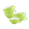 TEETASSEN Liberty Pure Colors Lime Green 140 ml 6er Set - Grün, Keramik (0.14L) - Seltmann Weiden