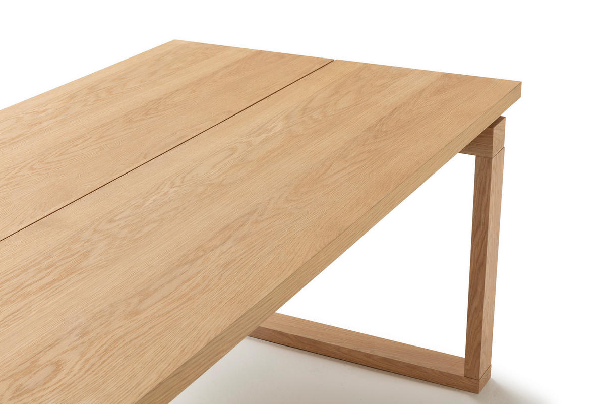 ESSTISCH Rina Braun 220/100/76 cm - Braun, Holz (220/100/76cm)