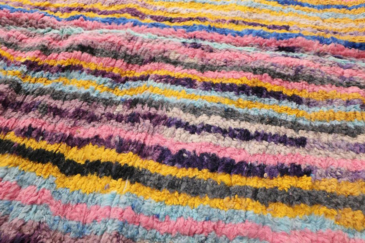 BERBERTEPPICH aus Marokko aus reiner Wolle 200x 300 cm - Multicolor, Naturmaterialien (200/300cm) - AFK Living
