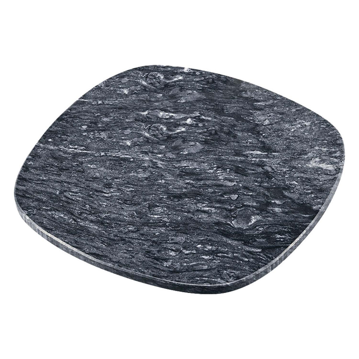 BUFFETPLATTEN aus Marmor, 5 Stück - 25 x 25 cm - Multicolor, Stein (25/1.3/25cm) - Kesper