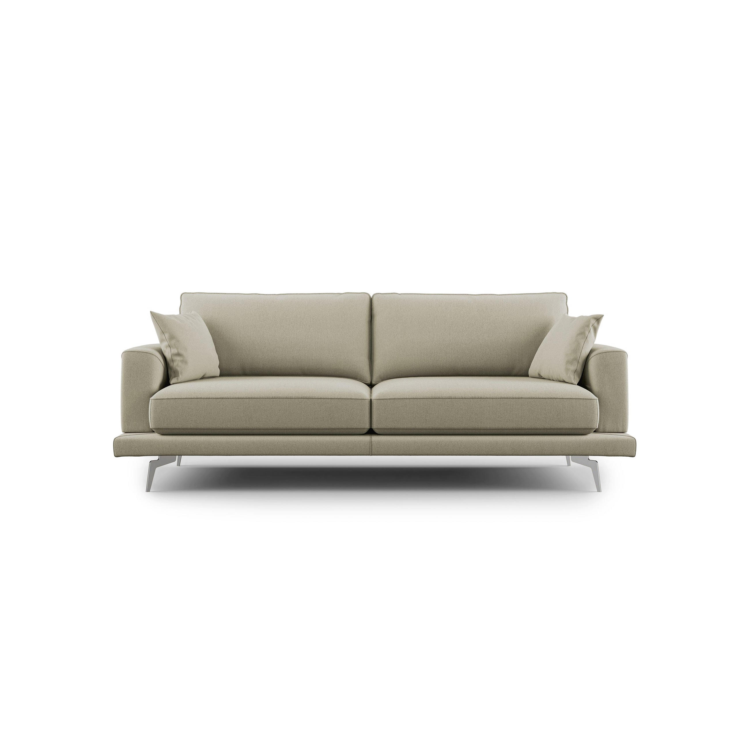LINEARSOFA Dorian - Creme, Textil (198/88/93cm) - Divani.store