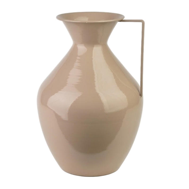 VASEN ROGER Beige 15,7/25/37cm Metall - Beige, Metall (37cm) - Mondex