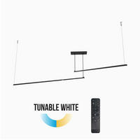 LED-HÄNGELEUCHTE - Schwarz Hochglanz, Metall (2/100/2cm) - Lumicom