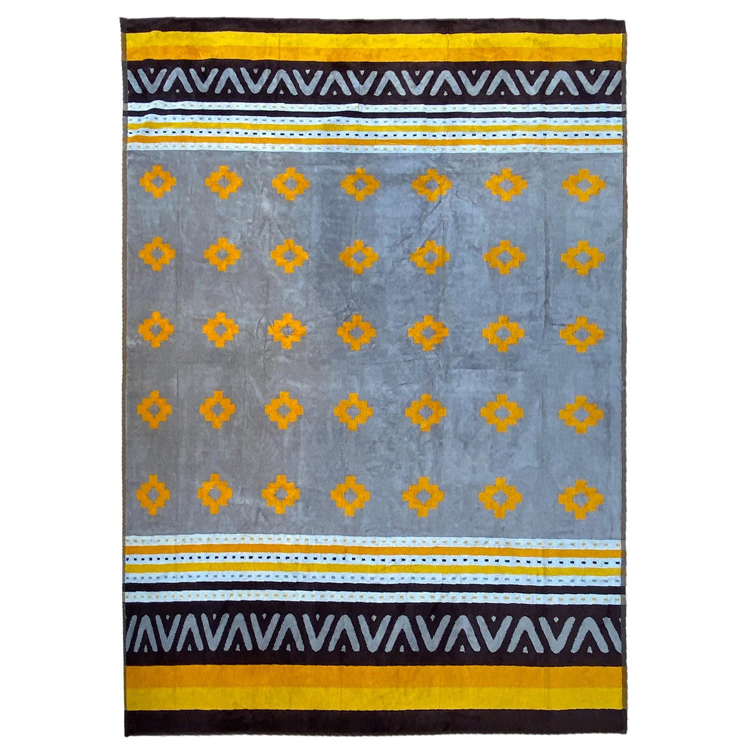 STRANDTUCH Frottee Velours Jacquard Macarena 140x180 400g/m² - Orange, Textil (140/180cm) - LE COMPTOIR DE LA PLAGE