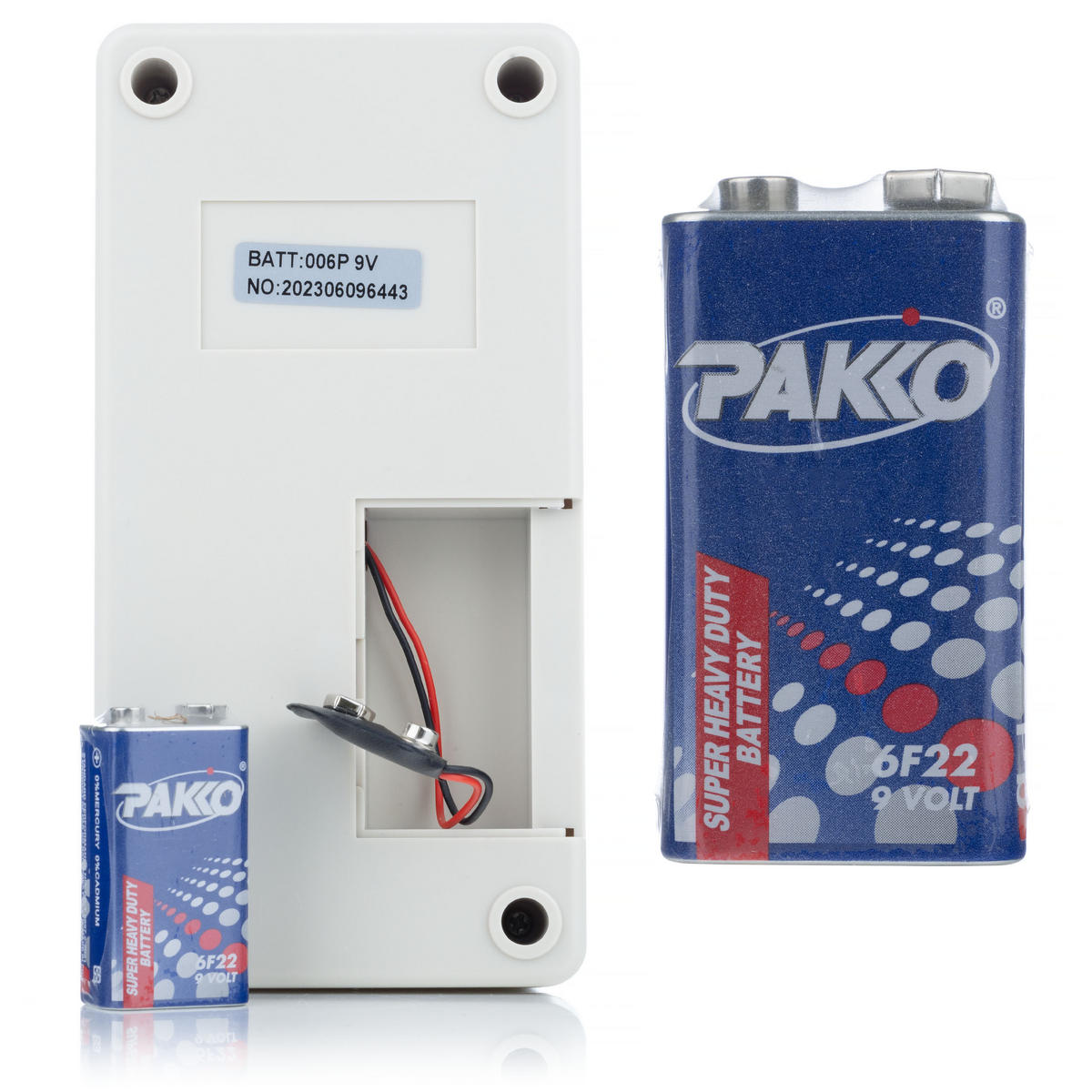 TEMPERATURMESSGERÄT 191 - für Lötkolben, K-Thermoelement, 0-600 °C, 3,5 Zoll LCD, 10 Sensoren, 6F22 Batterie, Set - Multicolor, Kunststoff/Metall (16/8/4cm)