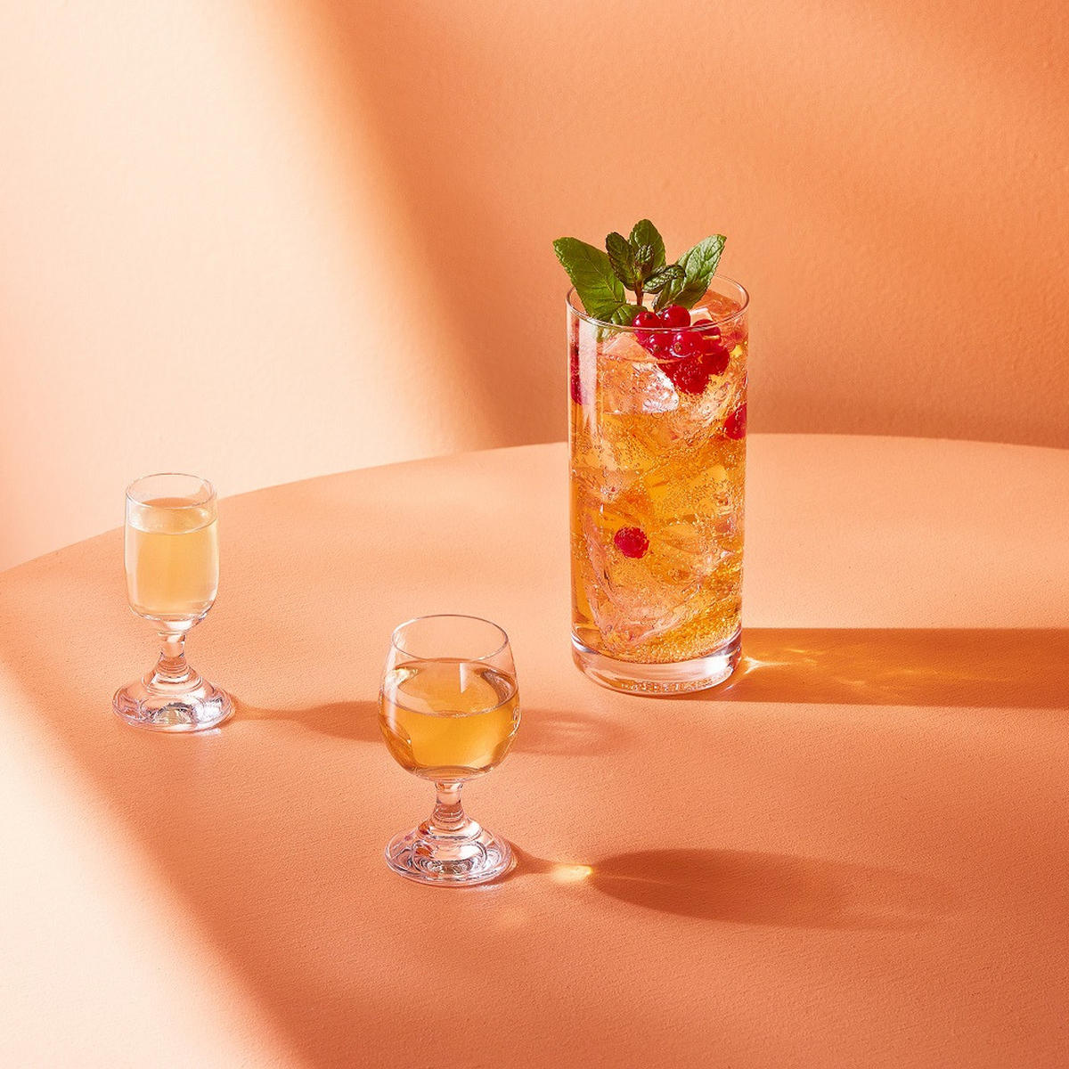 LONGDRINKGLÄSER, 6er-Set, 330 ml - Transparent, Glas (0.33L) - Krosno Glass