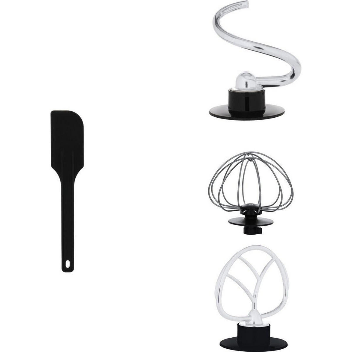 KÜCHENMASCHINE AD4226b 3L Schwarz Edelstahl - Silberfarben/Schwarz, Kunststoff/Metall (32/28/22cm) - Adler