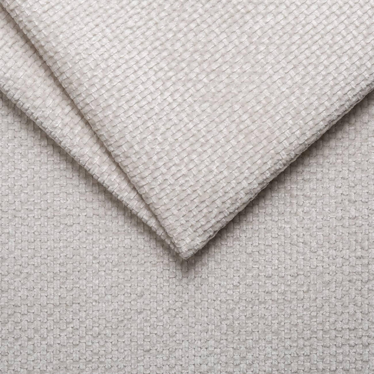 ECKSOFA mit verstellbaren Kopflehnen und Nosagfederung - Beige, Textil (285/339cm) - ed exciting design