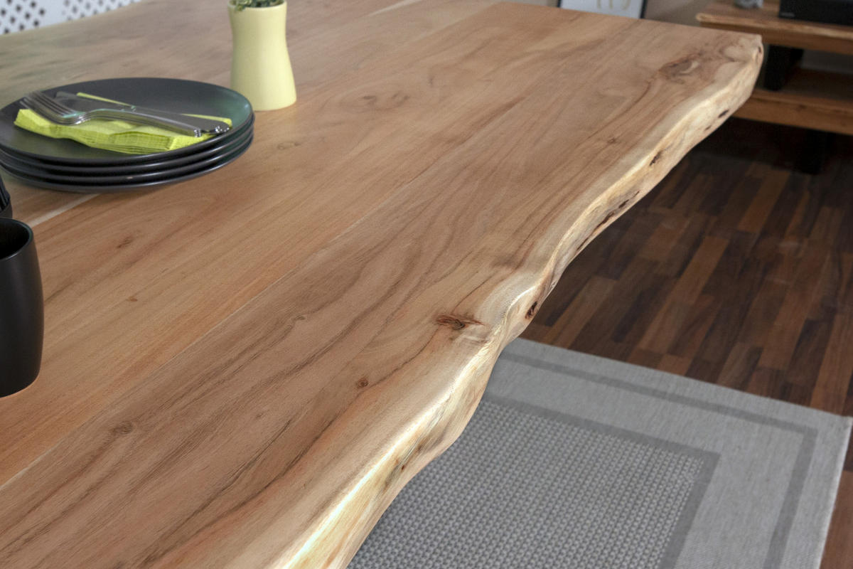 ESSTISCH CALI - Beige/Naturfarben, Holz (120/280/77cm) - SAM