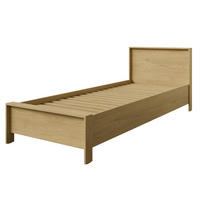 BETT Ethan 90x200 Eiche Cremona - Eichefarben, Holzwerkstoff - mzm24