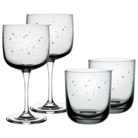 WEIN- UND WASSERGLÄSER Winter Glow grau 4er Set - Grau, Glas - like.Villeroy & Boch