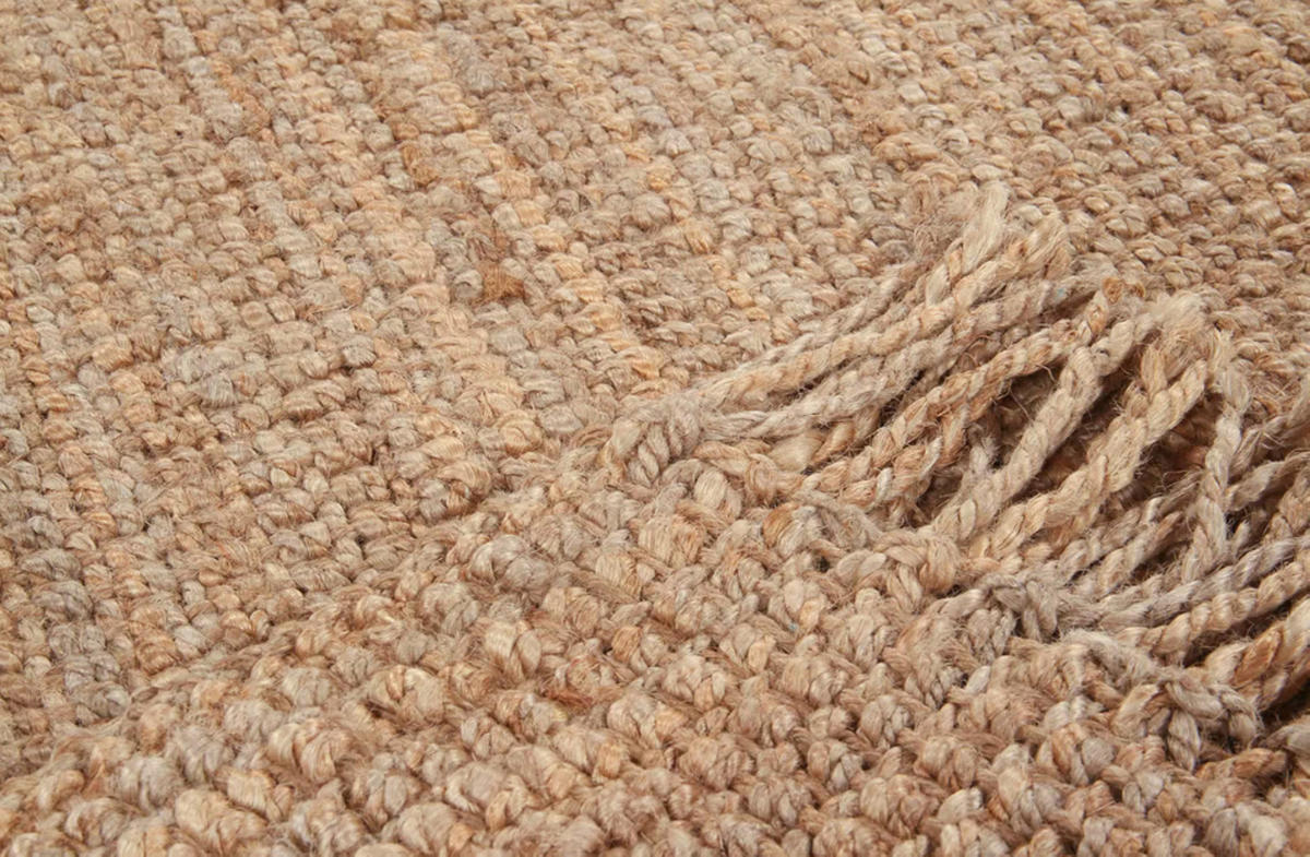 TEPPICH modern Naturfaser LUCIANO Beige 200 x 300 cm - Beige, Naturmaterialien (200/300cm) - Novatrend