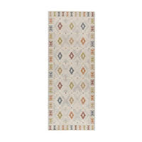 WEBTEPPICH Mehrfarbig Tamaris 80/200 cm - Beige/Multicolor, Naturmaterialien/Textil (80/200cm) - Atticgo