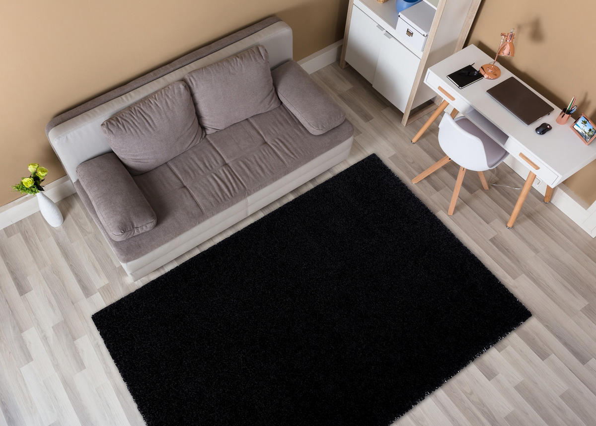 TEPPICH Soffi 180/270 cm - Schwarz, Textil (180/270cm) - rugsX