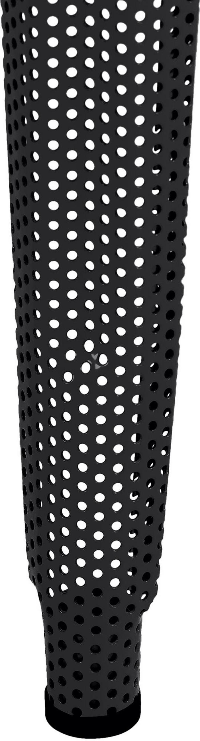 BARHOCKER Fluton schwarz - Schwarz, Kunststoff/Metall (43/77/43cm) - TPFLiving