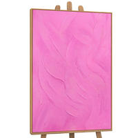 GEMÄLDE Zuckerschleier Schattenfugenrahmen Eichefarben 120x80 cm - Eichefarben, Holz (120/80cm) - YS-art gallery