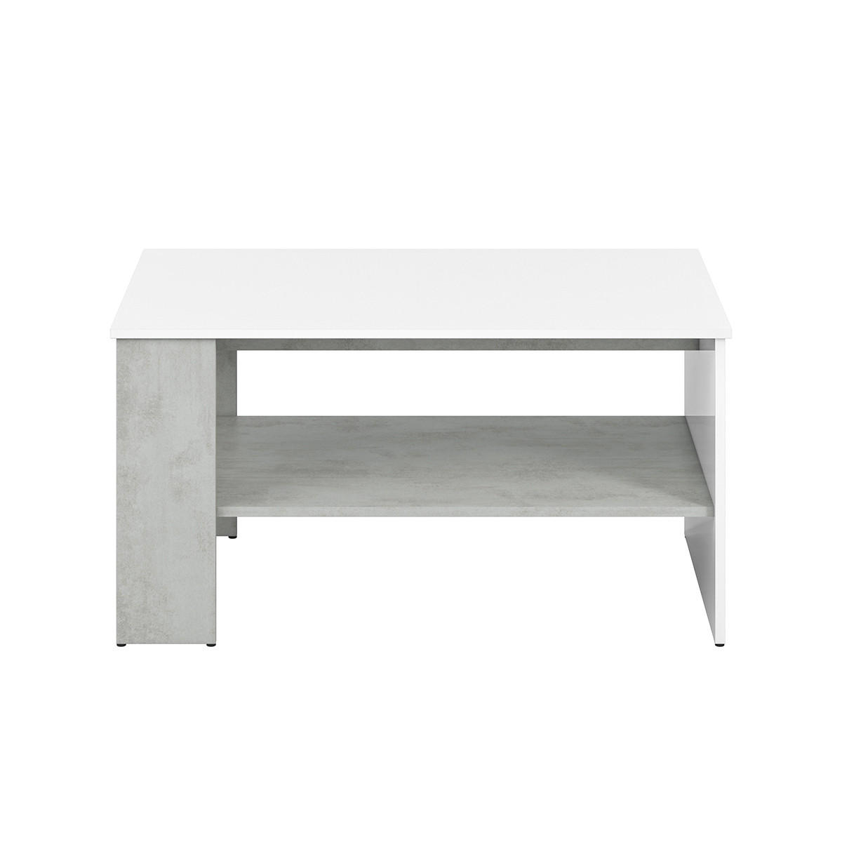 COUCHTISCH Orion Weiß - Weiß, Holzwerkstoff (60/100/52cm) - Petits-meubles