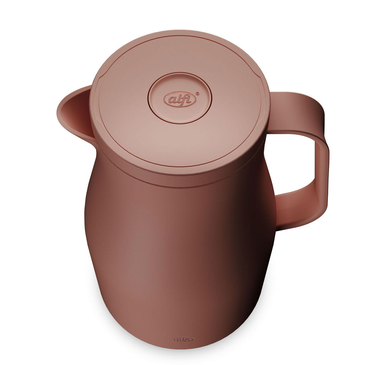 ISOLIERKANNE ECONSCIOUS, Kunststoff / Hartglaseinsatz, Powder Rosa, 1 L - Rosa, Kunststoff (1L) - Alfi