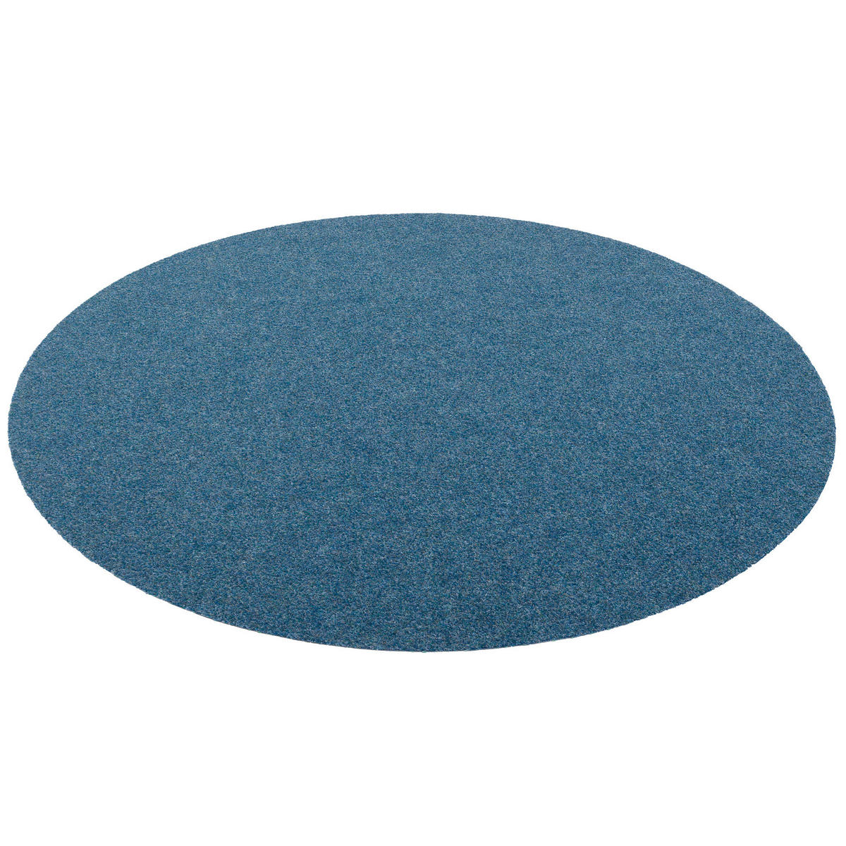 KUNSTRASEN RASENTEPPICH MIT NOPPEN KINGSTON RUND - Blau, Textil (133/133cm) - Snapstyle