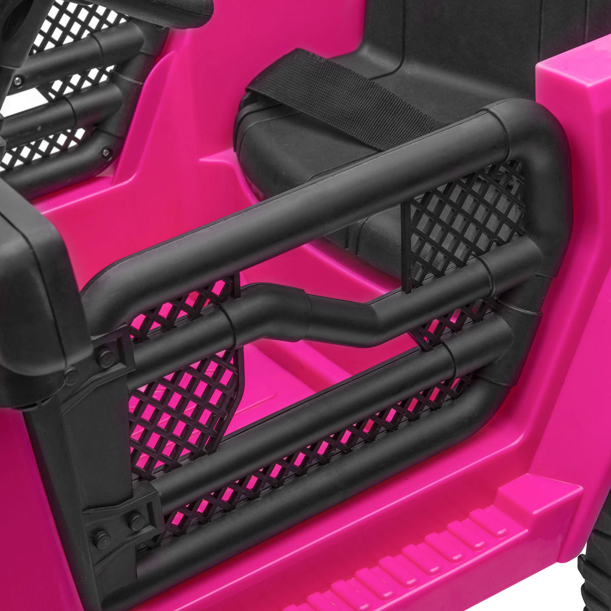 ELEKTRO-KINDERAUTO DE-13082 Heckantrieb Rosa - Pink, Kunststoff (100/65/72cm) - ComfortXL