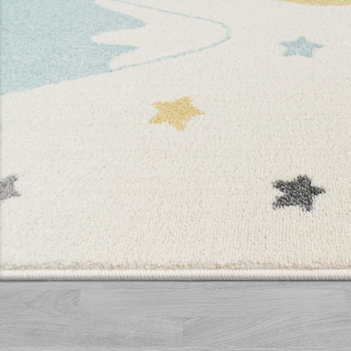 KINDERTEPPICH 200/200 cm Nino 886 - Blau, Kunststoff (200/200cm) - Paco Home