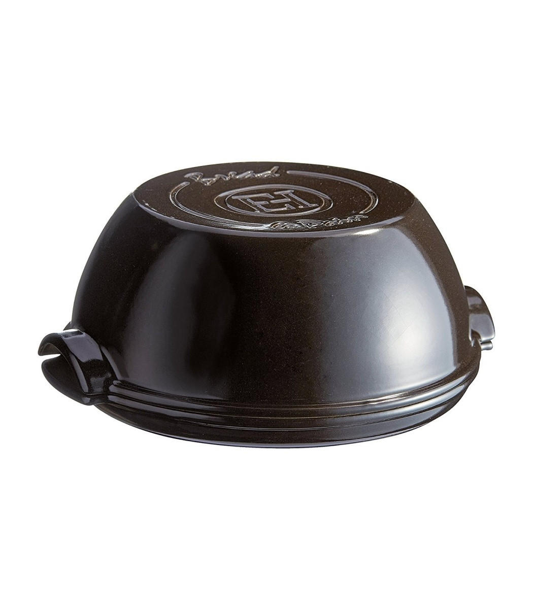 BROTBACKFORM Backform Fusain - ø 32 cm / 5.2 Liter - Grau, Keramik (2/14/30cm) - Emile Henry