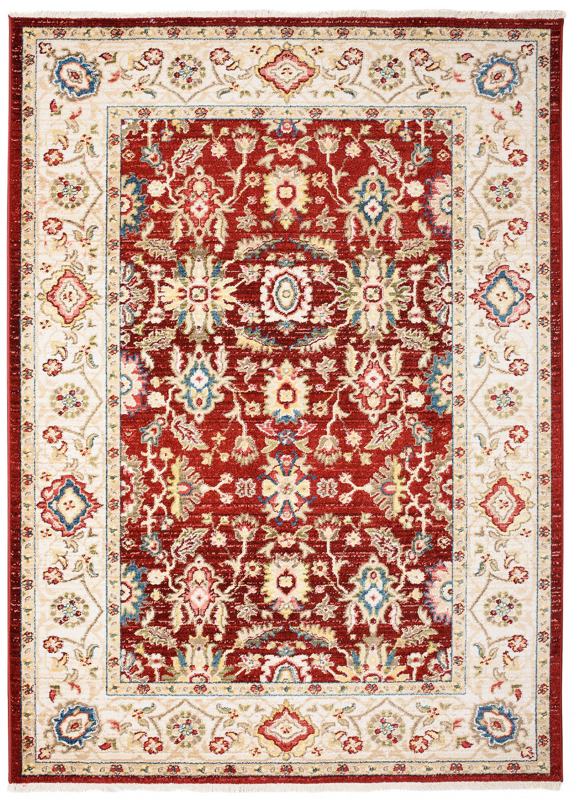 TEPPICH RIVIOLI Rot 80/150 cm - Rot, Textil (80/150cm) - Tapiso
