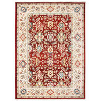 TEPPICH RIVIOLI Rot 80/150 cm - Rot, Textil (80/150cm) - Tapiso