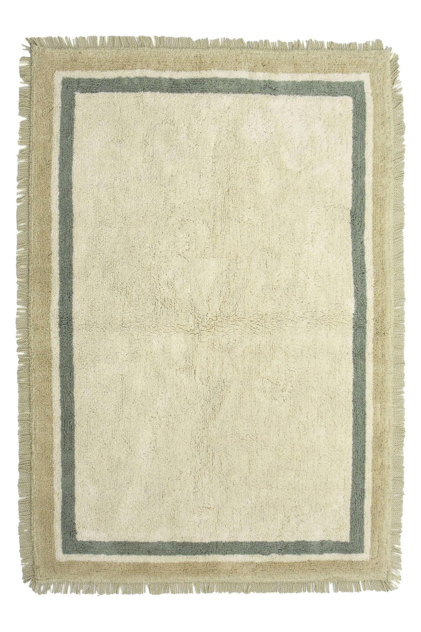 KINDERTEPPICH aus Baumwolle beige - Beige, Naturmaterialien (120/170cm) - AFK Living