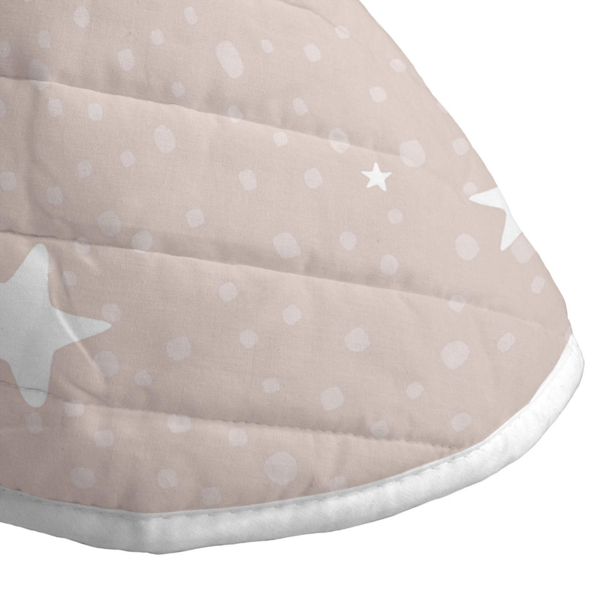 TAGESDECKE little star 200x260 cm (bett 105) rosa - Pink, Textil (200/260cm) - Happy Friday