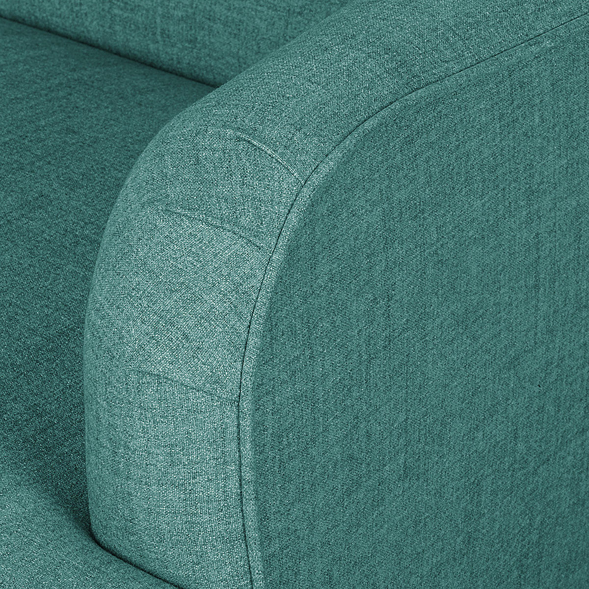 SESSEL - Webstoff - Petrol, Textil (80/98/86cm) - home24