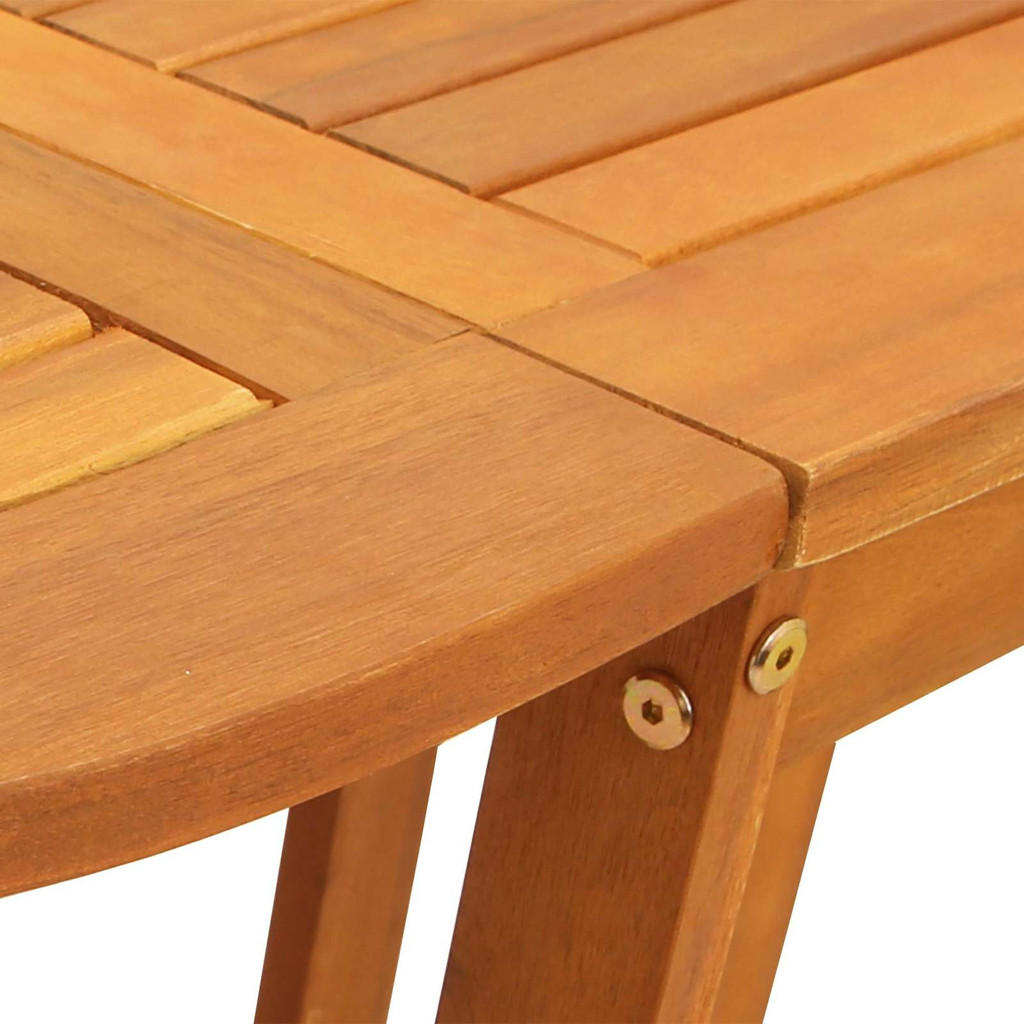 vidaXL Gartentisch Braun 60x72x110 cm