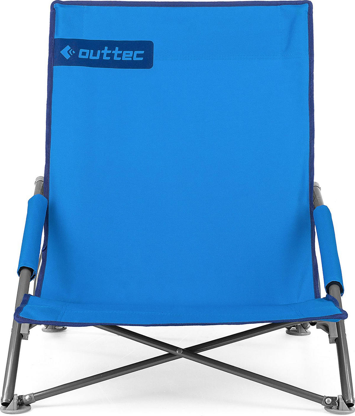 GARTEN-RELAXSESSEL bis 125 kg - Blau, Textil (50.5/57.5/92cm) - Outtec