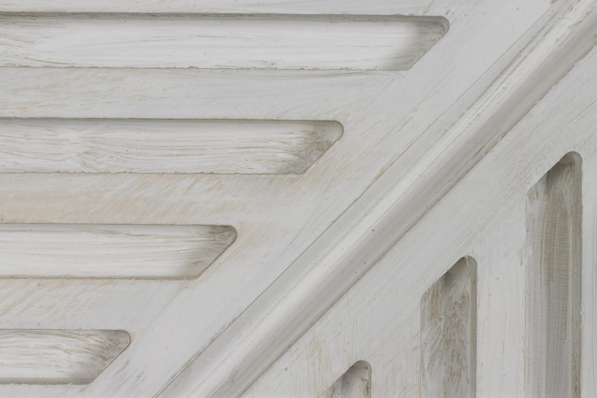 HOLZBILD Grau 100/100 cm - Grau, Holz (8/100cm) - KUNSTLOFT