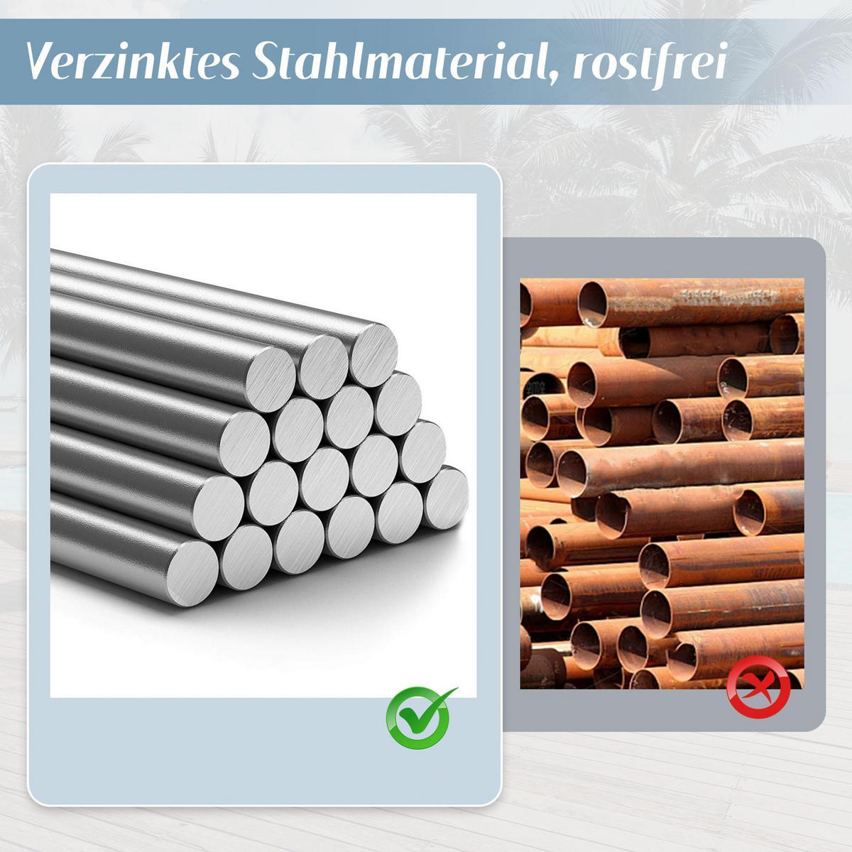 LOUNGEGARNITUR mit zwei Couchtischen, Grau + Schwarz - Grau, Metall - KOMHTOM