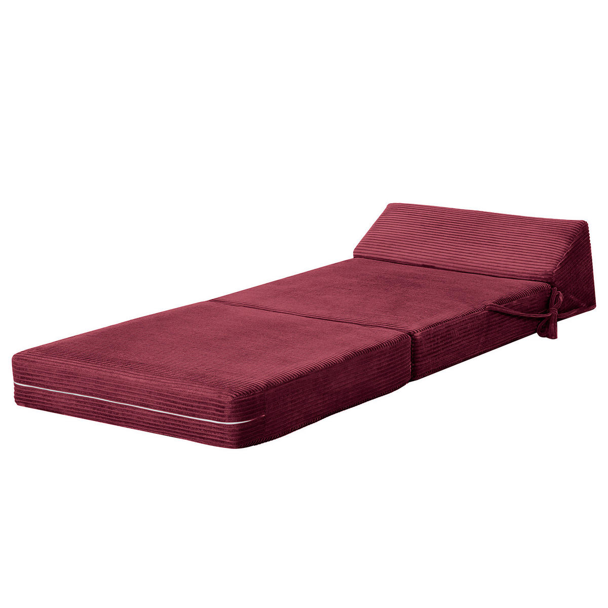 SCHLAFSESSEL - Cordstoff - Beere, Textil (74/56/80cm) - home24