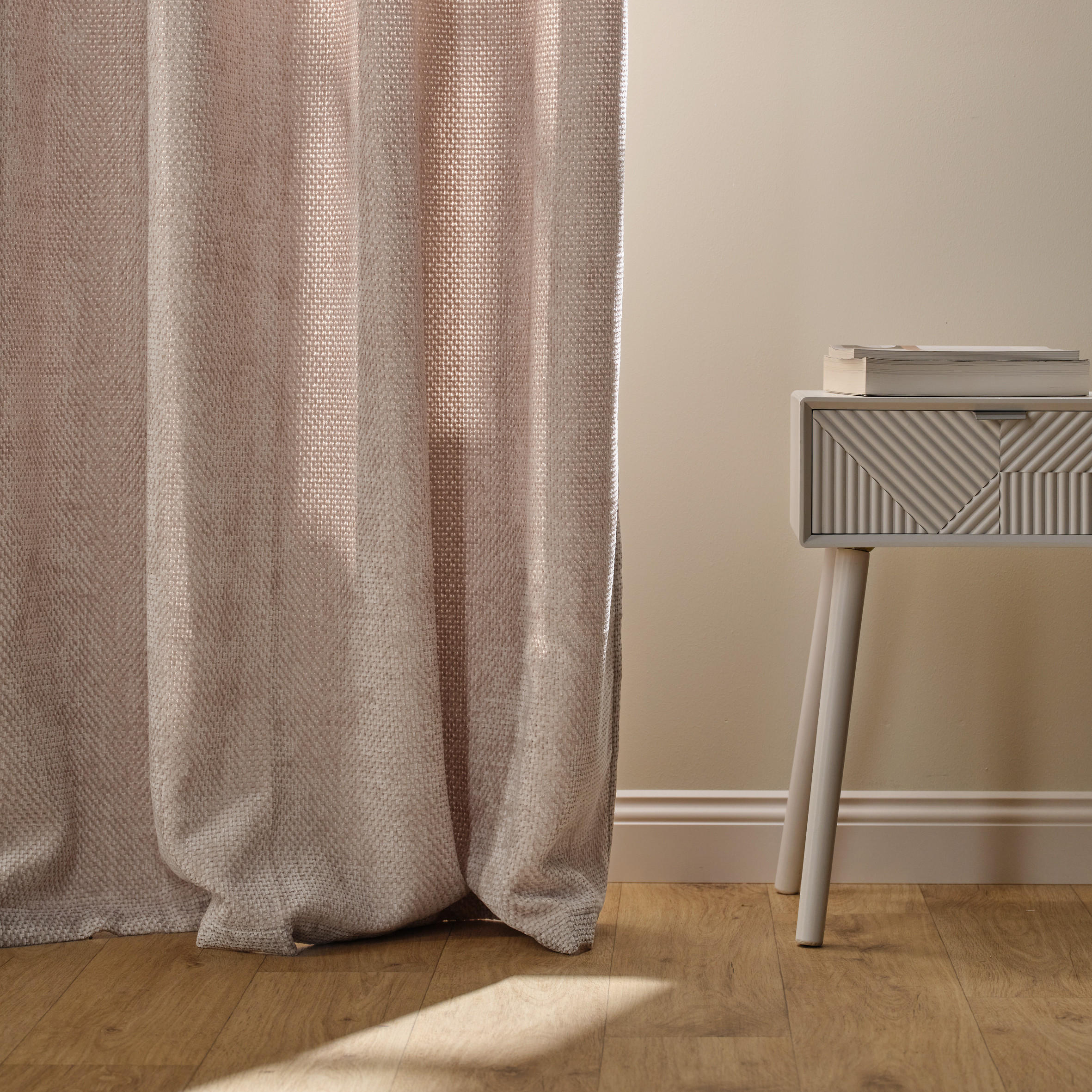 VORHANG Leila - Beige, Textil (140/1/250cm) - home&you