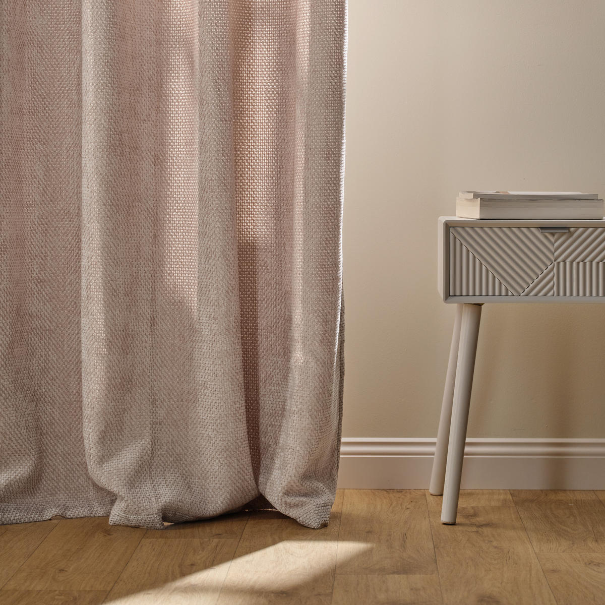 VORHANG Leila - Beige, Textil (140/1/250cm) - home&you