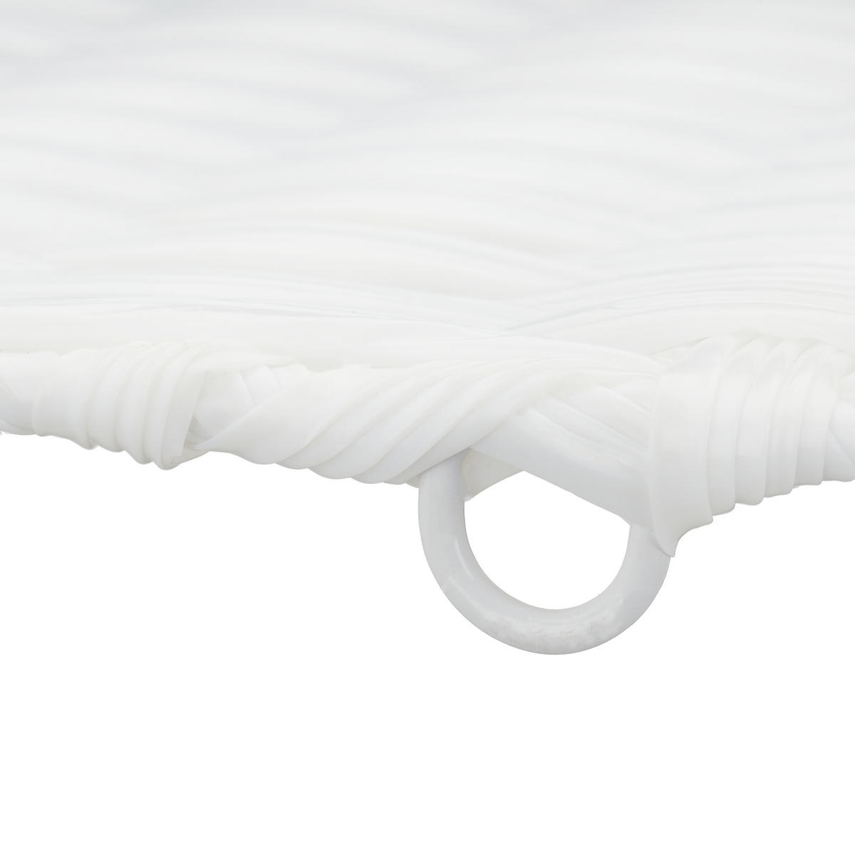 2XAUFBEWAHRUNGSKORB - Weiß, Kunststoff/Metall (32/31/30cm) - Relaxdays