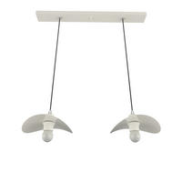 HÄNGELEUCHTE - Weiß Hochglanz, Metall (25/30/120cm) - Lumicom