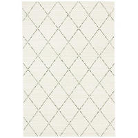 IN- UND OUTDOOR TEPPICH CARPETTO RAUTEN - Creme, Textil (120/170cm) - Pergamon