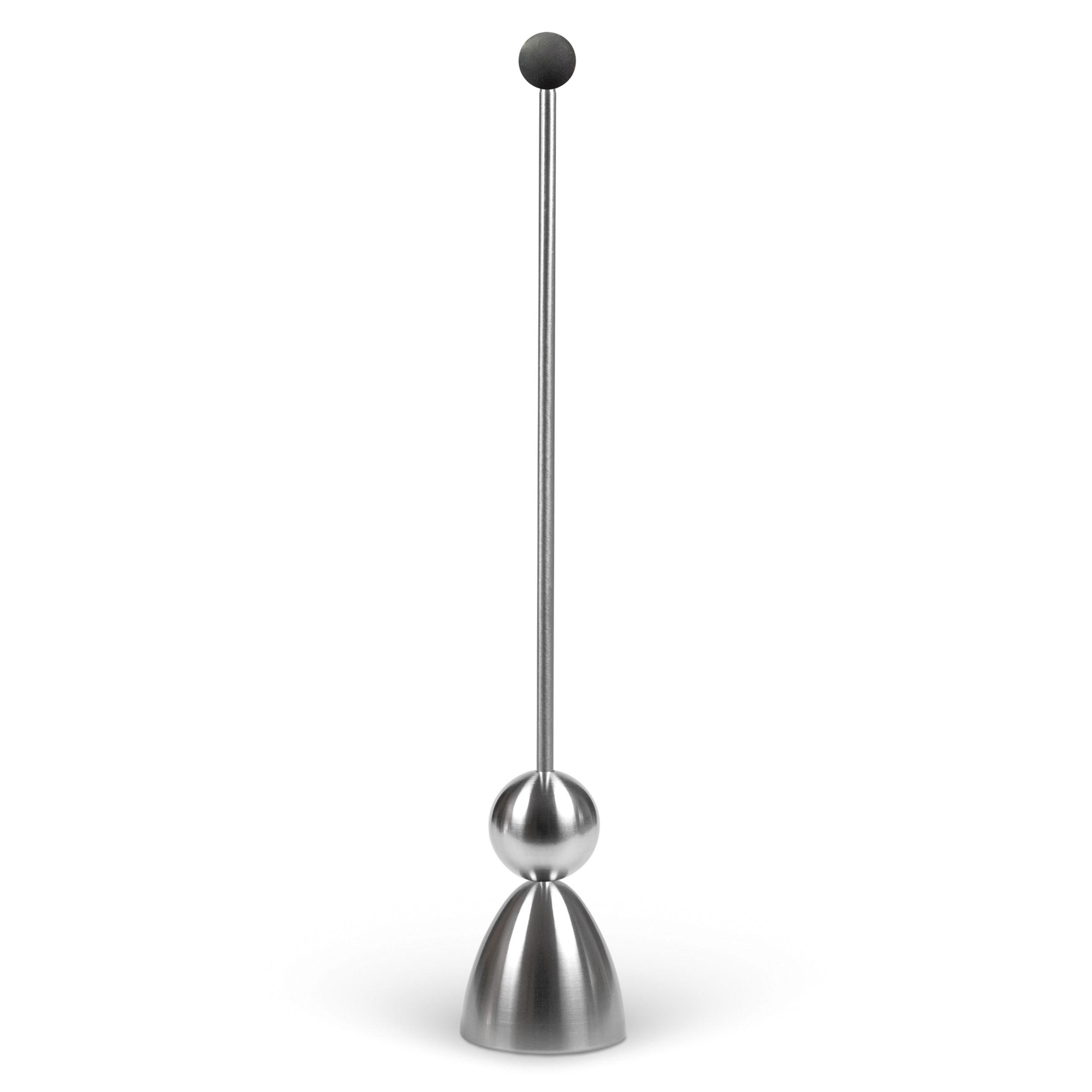 EIERSCHALENSOLLBRUCHVERURSACHER Clack Klassik, Silikonkugel Schwarz - Schwarz, Metall (4.5/29.5/4.5cm) - Take2