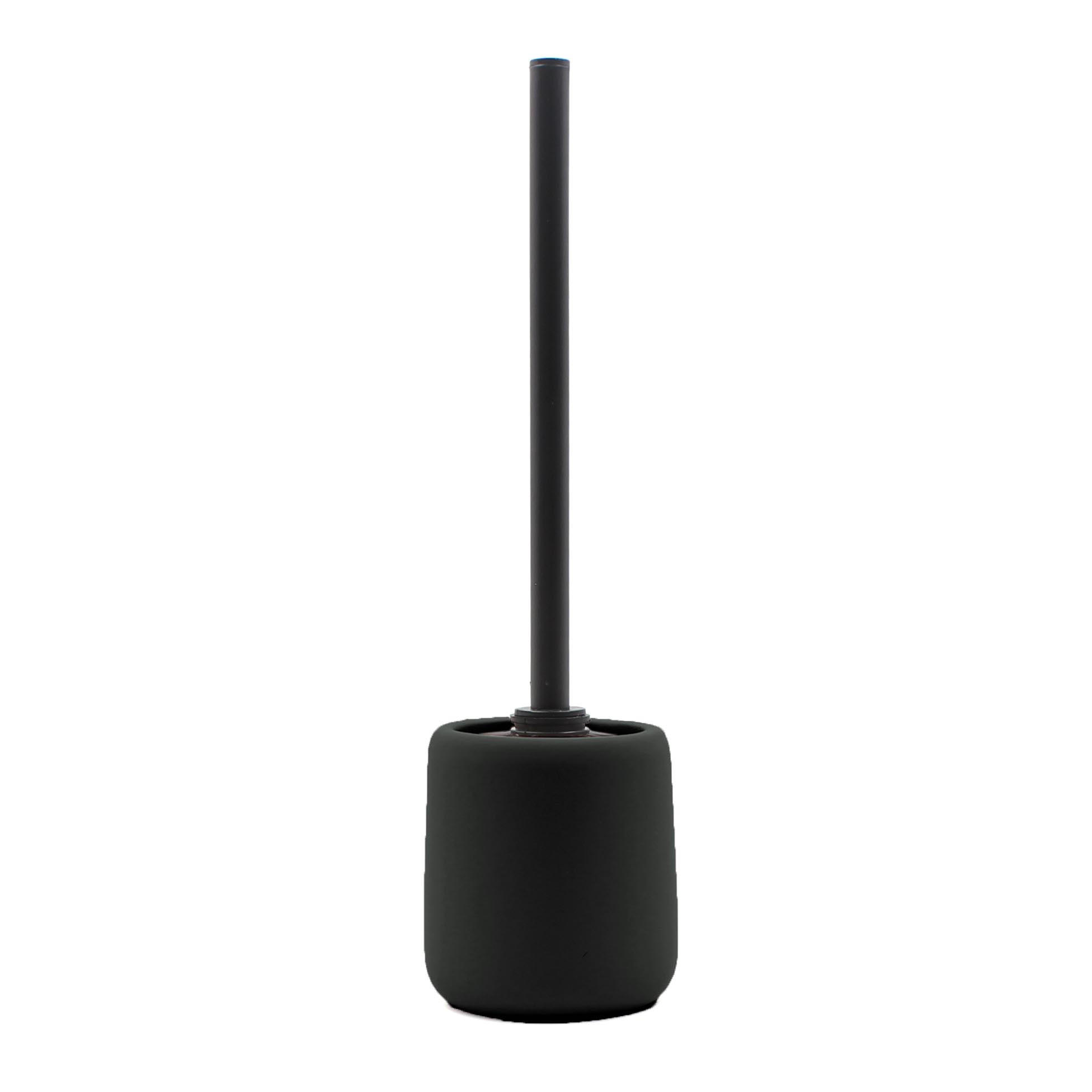 WC-BÜRSTE Ceralie 38,5 cm - Schwarz, Keramik (10.5/38.5/10.5cm) - Douceur d´intérieur