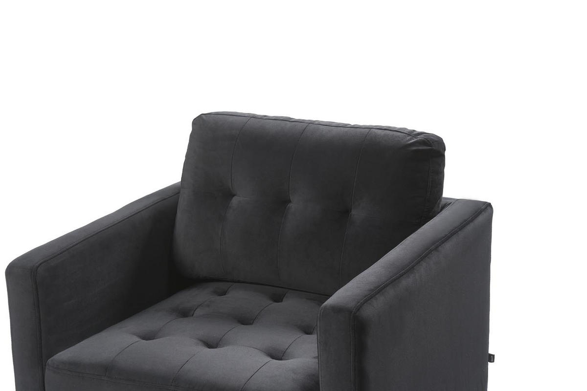 SESSEL schwarz - Schwarz, Holz (80/82/84cm) - ebuy24