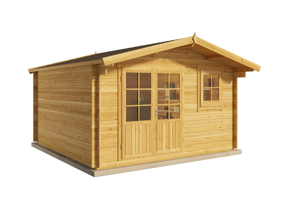 Alpholz Gartenhaus Pinien 420x250x450 cm