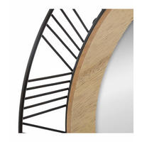 SPIEGEL 2/45/45 cm - Schwarz, Holzwerkstoff (45/45/2cm) - Atmosphera Createur d´interieur